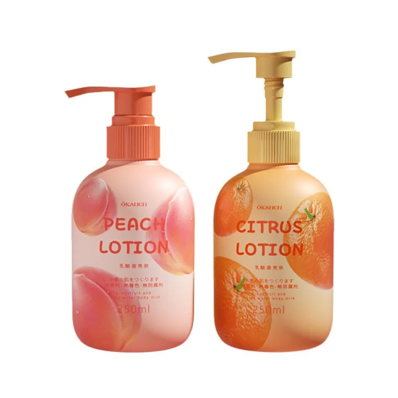 Soft and Moisturizing Peach and Citrus Lotion